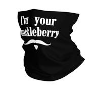 Soy Tu Huckleberry Mujer Hombre Braga De Cuello Suave Bufanda Tubular Multifuncional Calentador De Cuello para Correr Moto Senderismo Ciclismo