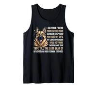 Soy tu Pastor alemán - Criador de Mascotas canino Amante de los Perros Camiseta sin Mangas