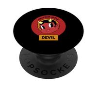 Soy tu pequeño Diablo (Declaración Divertida) PopSockets PopGrip Adhesivo