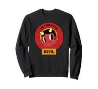 Soy tu pequeño Diablo (Declaración Divertida) Sudadera