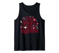 Soy tuyo No Hay reembolsos Funny Valentine Love Camiseta sin Mangas