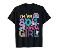 Soy un 80's Kinda Girl Retro Down Memory Lane 80s Throwback Camiseta