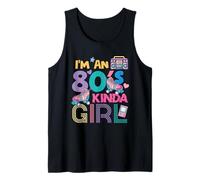 Soy un 80's Kinda Girl Retro Down Memory Lane 80s Throwback Camiseta sin Mangas