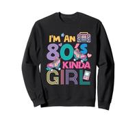 Soy un 80's Kinda Girl Retro Down Memory Lane 80s Throwback Sudadera