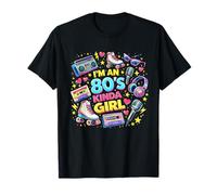 Soy un 80s Kinda Girl Vintage Nostalgia Fun Throwback Camiseta
