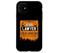 Soy un Abogado Resuelvo Problemas Que no Conoce Chistes de Abogados Carcasa para iPhone 11