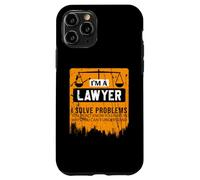 Soy un Abogado Resuelvo Problemas Que no Conoce Chistes de Abogados Carcasa para iPhone 11 Pro
