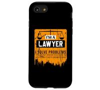 Soy un Abogado Resuelvo Problemas Que no Conoce Chistes de Abogados Carcasa para iPhone SE (2020) / 7/8