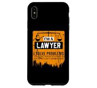 Soy un Abogado Resuelvo Problemas Que no Conoce Chistes de Abogados Carcasa para iPhone XS MAX