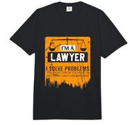 Soy un Abogado Resuelvo Problemas Que no Conoce Chistes de Abogados Comfort Colors Adult Heavyweight T-Shirt