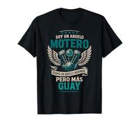 Soy Un Abuelo Motero como Un Abuelo Normal Regalo Biker Camiseta