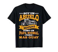 Soy Un Abuelo Motero Como Un Papa Normal Pero Màs Guay Camiseta