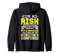 Soy un administrador de riesgos, no un mago Humor Sudadera con Capucha
