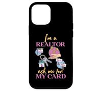 Soy un agente de bienes raíces Pídeme mi tarjeta Carcasa para iPhone 12 mini
