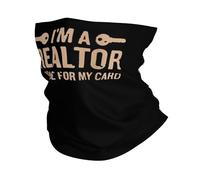 Soy Un Agente Inmobiliario Hombre Mujer Bandana Elástica Calentador De Cuello Multifunción Braga De Cuello para Ciclismo Verano Correr Moto