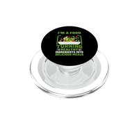 Soy un alimento Que Convierte Ingredientes saludables en Comidas deliciosas PopSockets PopGrip para MagSafe