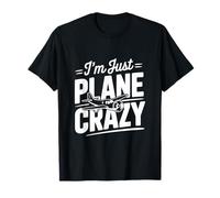 Soy un Amante de la aviación Loco en avión Camiseta
