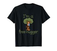 Soy un árbol Hugger Yoga Juego de Palabras Naturaleza Amante Novedad Camiseta