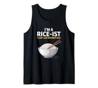 Soy un arroz, no Puedo Vivir sin el Dicho Filipino de arroz Camiseta sin Mangas