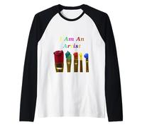 Soy un Artista Camiseta Manga Raglan