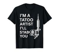 Soy un Artista Tatuador Divertido Regalo Camiseta