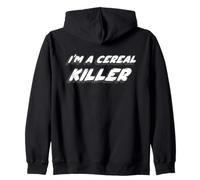 Soy un Asesino de Cereales | No un Asesino en Serie Desayuno Sudadera con Capucha