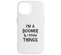 Soy un boomer y sé cosas de la generación Baby Boomer Carcasa para iPhone 14