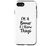 Soy un boomer y sé cosas de la generación Baby Boomer Carcasa para iPhone SE (2020) / 7 / 8