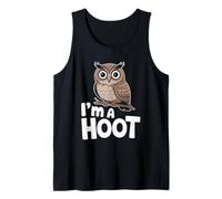 Soy un búho común Camiseta sin Mangas