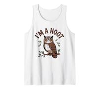 Soy un búho común Camiseta sin Mangas