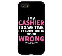Soy un cajero para Ahorrar Tiempo Supongamos Que Nunca me equivoco Carcasa para iPhone SE (2020) / 7/8