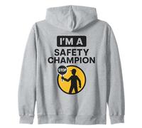 Soy un campeón de la Seguridad | La Seguridad es lo Primero | Ideas para Regalos Sudadera con Capucha