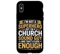 Soy un chico de sonido de iglesia ingeniero de audio divertido Carcasa para iPhone X/XS