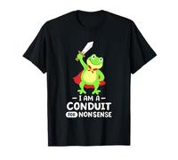 Soy un conducto para el caballero rana sin sentido Meme divertido Hombres Niños Camiseta