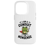 Soy Un Conducto para Nonsense Frog Knight Meme Carcasa para iPhone 14 Pro