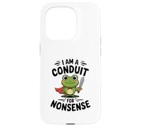 Soy Un Conducto para Nonsense Frog Knight Meme Carcasa para iPhone 15 Pro