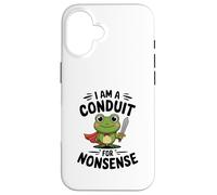 Soy Un Conducto para Nonsense Frog Knight Meme Carcasa para iPhone 16