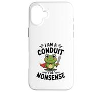 Soy Un Conducto para Nonsense Frog Knight Meme Carcasa para iPhone 16 Plus