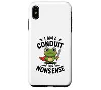 Soy Un Conducto para Nonsense Frog Knight Meme Carcasa para iPhone XS MAX
