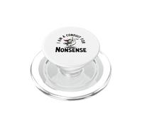 Soy un conducto para Tonto Sapo Tonto Montando Meme de Ganso PopSockets PopGrip para MagSafe