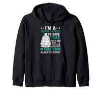 Soy un Conductor de Tren para Ahorrar Tiempo, asumamos Que Soy un Sudadera con Capucha
