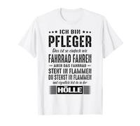 Soy un Cuidador Que es Tan fácil como Andar en Bicicleta Camiseta