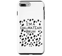 Soy un dálmata Bruh Disfraz de Halloween dálmata Carcasa para iPhone 7 Plus/8 Plus