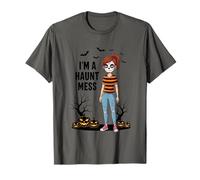 Soy un Desastre embrujado de Halloween Vibes Camiseta