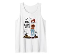 Soy un Desastre embrujado de Halloween Vibes Camiseta sin Mangas