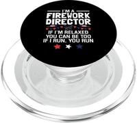 Soy un Director de Fuegos Artificiales Si Estoy Relajado, tú también Puedes Estar si R PopSockets PopGrip para MagSafe