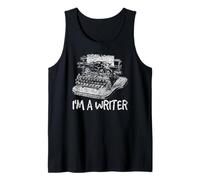 Soy un Escritor Escribir Escritura Autor Trabajo Camiseta sin Mangas