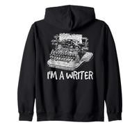 Soy un Escritor Escribir Escritura Autor Trabajo Sudadera con Capucha