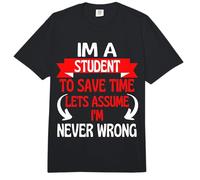 Soy un Estudiante para Ahorrar Tiempo, supongamos Que Nunca Estoy Equivocado Comfort Colors Adult Heavyweight T-Shirt