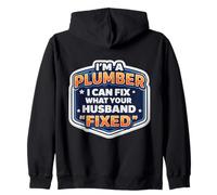 Soy un Fontanero I Can Fix What Your Husband Fixed Funny Quote Sudadera con Capucha